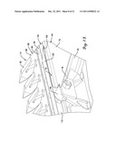 CROP DEFLECTOR FOR ENDS OF DRAPER BELT OF FLEXIBLE DRAPER HEADER diagram and image