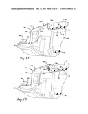 CROP DEFLECTOR FOR ENDS OF DRAPER BELT OF FLEXIBLE DRAPER HEADER diagram and image