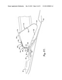 CROP DEFLECTOR FOR ENDS OF DRAPER BELT OF FLEXIBLE DRAPER HEADER diagram and image