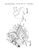 CROP DEFLECTOR FOR ENDS OF DRAPER BELT OF FLEXIBLE DRAPER HEADER diagram and image