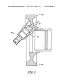 METHOD FOR ULTRASONIC PEENING OF GAS TURBINE ENGINE COMPONENTS WITHOUT     ENGINE DISASSEMBLY diagram and image