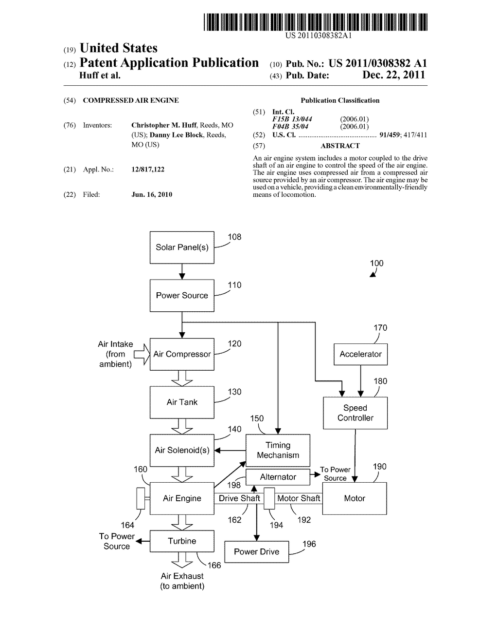 COMPRESSED AIR ENGINE - diagram, schematic, and image 01