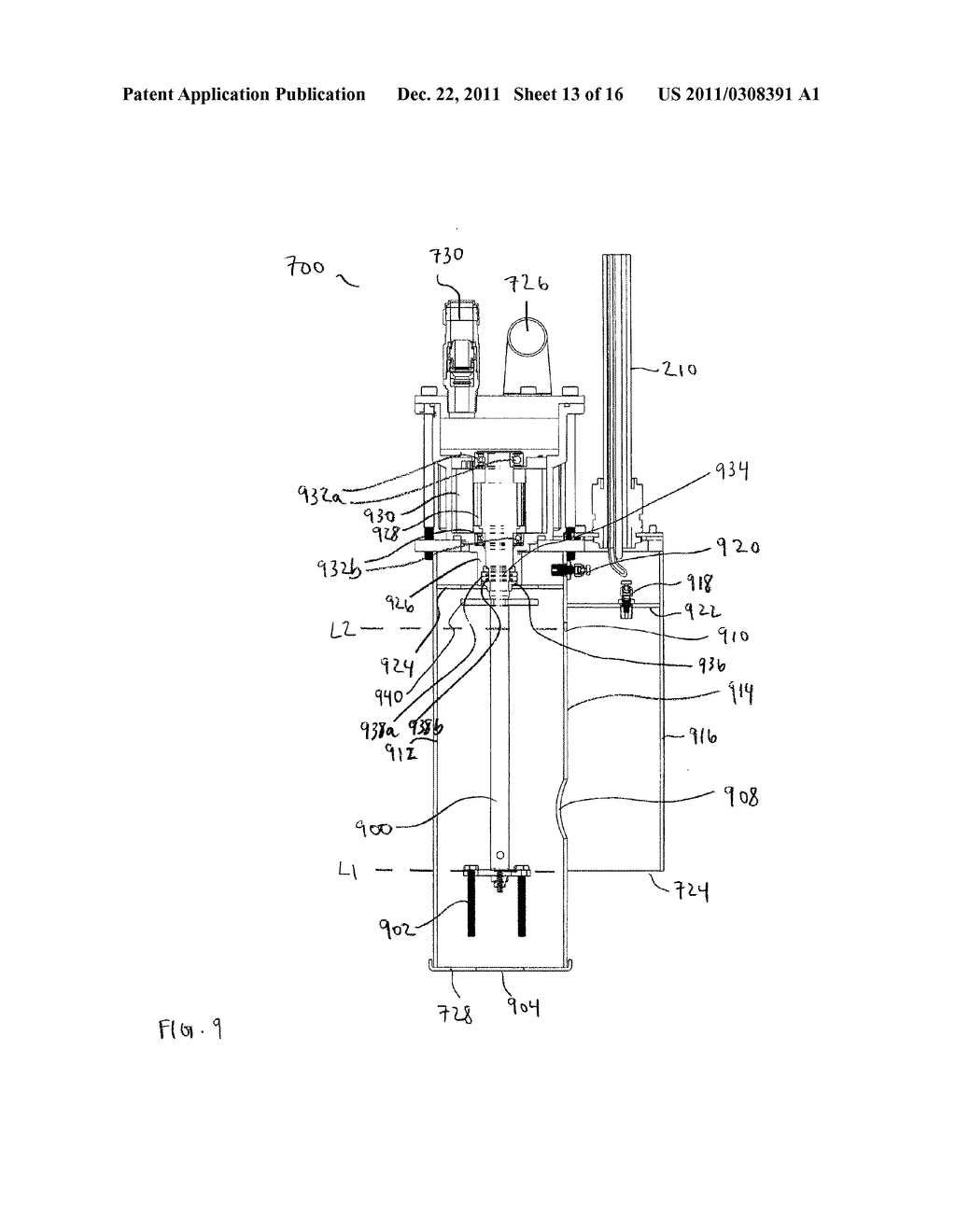 METHOD AND APPARATUS FOR LIBERATING GASES FROM DRILLING FLUID - diagram, schematic, and image 14