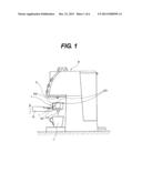 RECEPTACLE DEVICE FOR HOLDING COFFEE CAPUSLE diagram and image