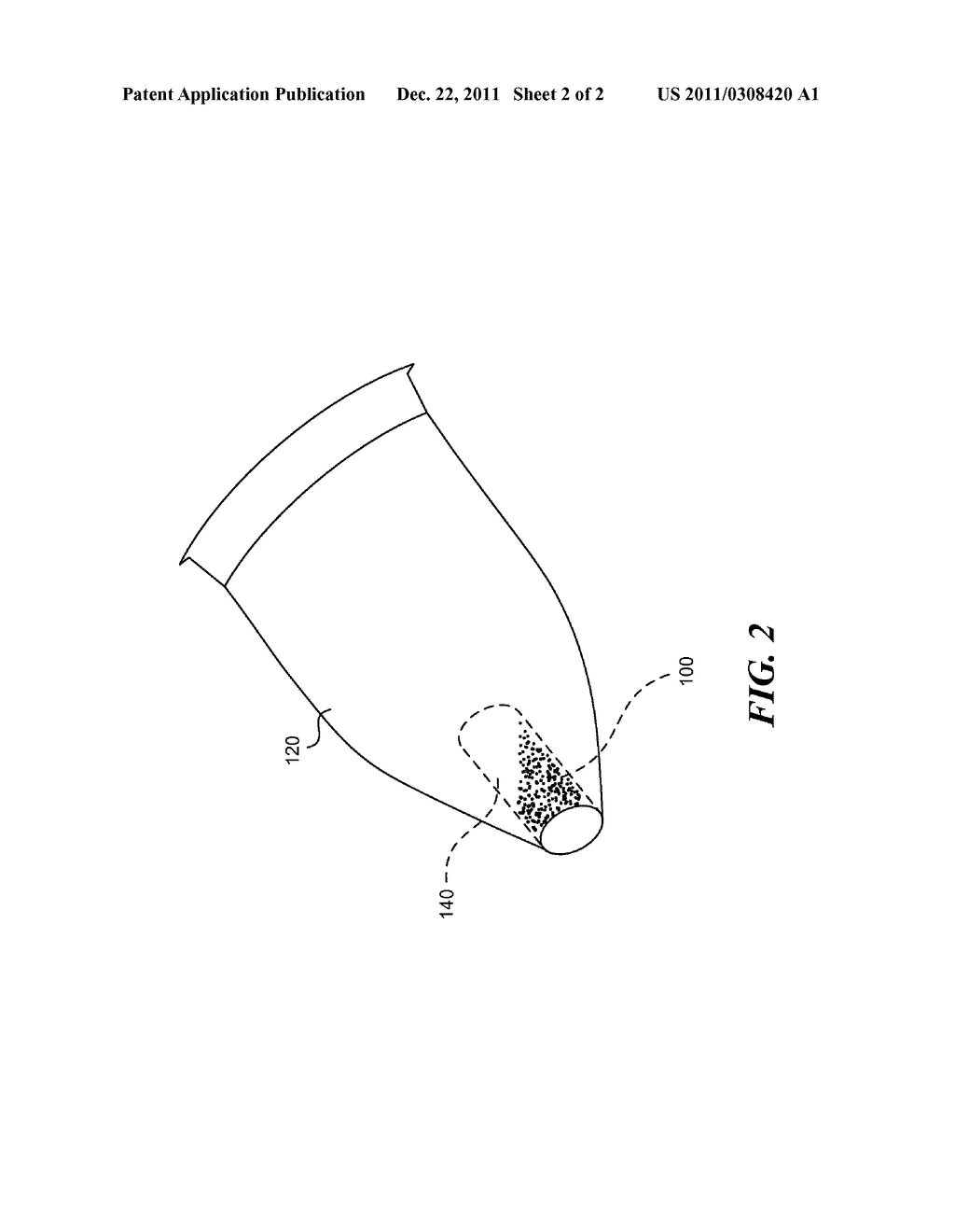 INFRARED SIGNATURE POWDER AND METHODS OF CONTROLLING THE TEMPERATURE,     DURATION, AND INTENSITY OF INFRARED SIGNATURE RADIATION - diagram, schematic, and image 03