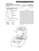 DISPENSER FOR MOIST WIPE MATERIAL, A WEB OF MATERIAL FOR USE THEREIN AND     FLUTED ROLLER diagram and image