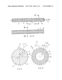 DISPENSER FOR MOIST WIPE MATERIAL, A WEB OF MATERIAL FOR USE THEREIN AND     FLUTED ROLLER diagram and image