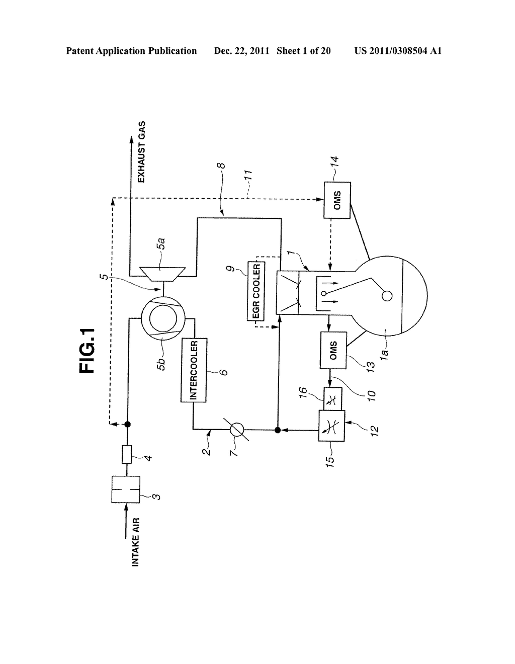 VENTILATION SYSTEM AND METHOD FOR SUPERCHARGE ENGINE - diagram, schematic, and image 02