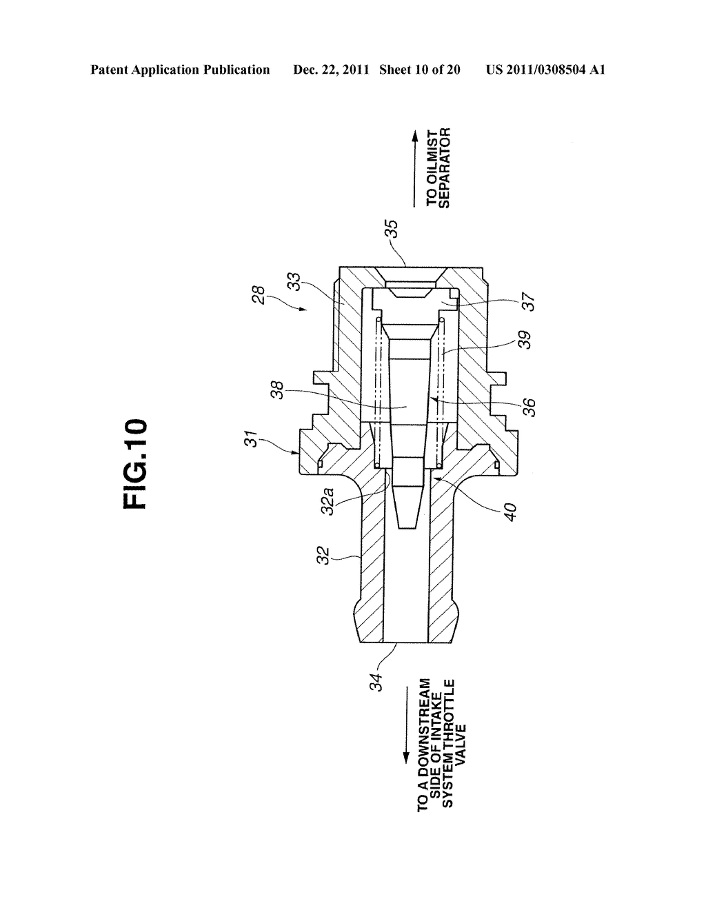 VENTILATION SYSTEM AND METHOD FOR SUPERCHARGE ENGINE - diagram, schematic, and image 11