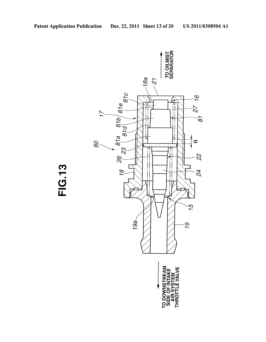 VENTILATION SYSTEM AND METHOD FOR SUPERCHARGE ENGINE - diagram, schematic, and image 14