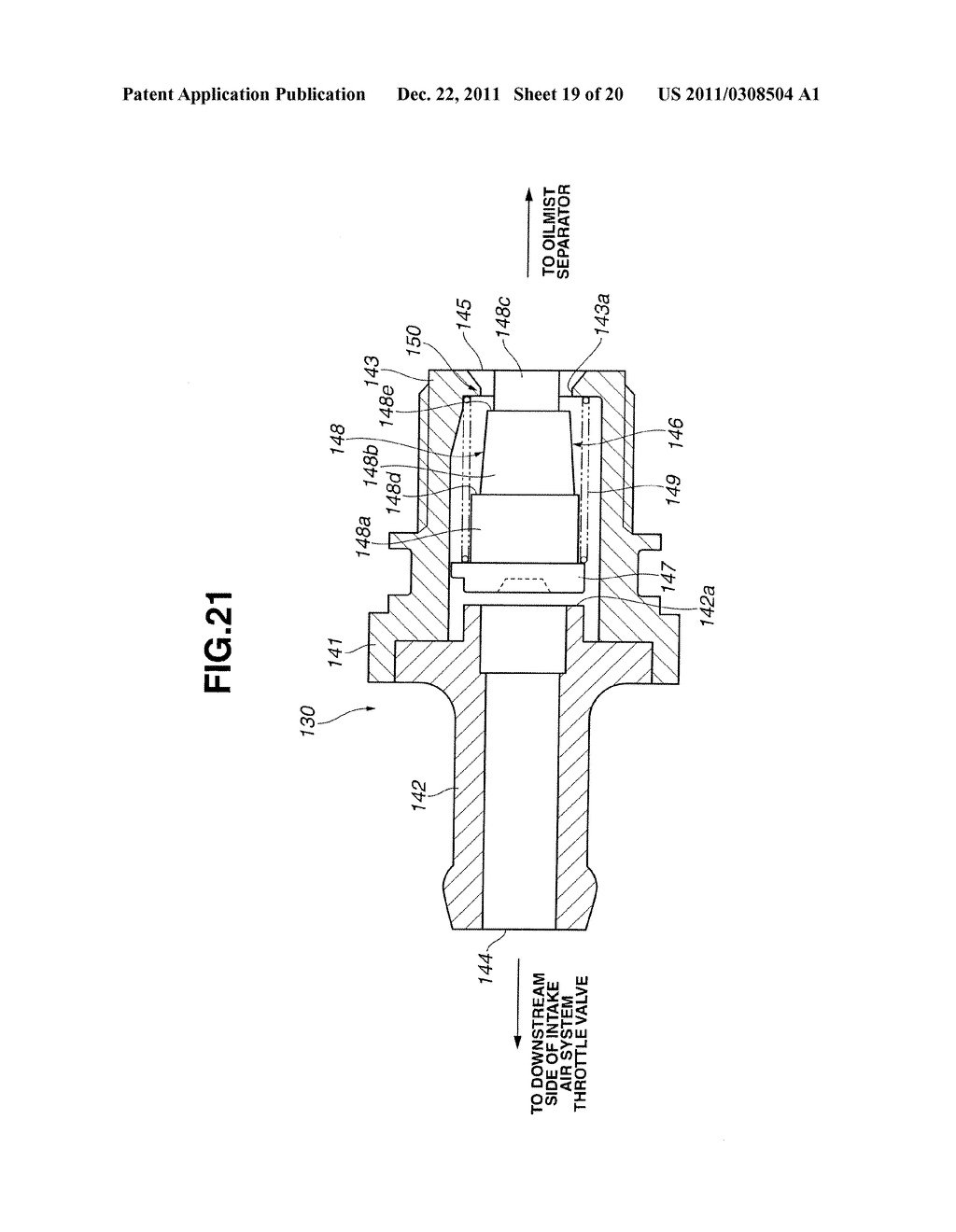 VENTILATION SYSTEM AND METHOD FOR SUPERCHARGE ENGINE - diagram, schematic, and image 20