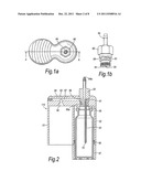 Delivery device for a powder aerosol diagram and image