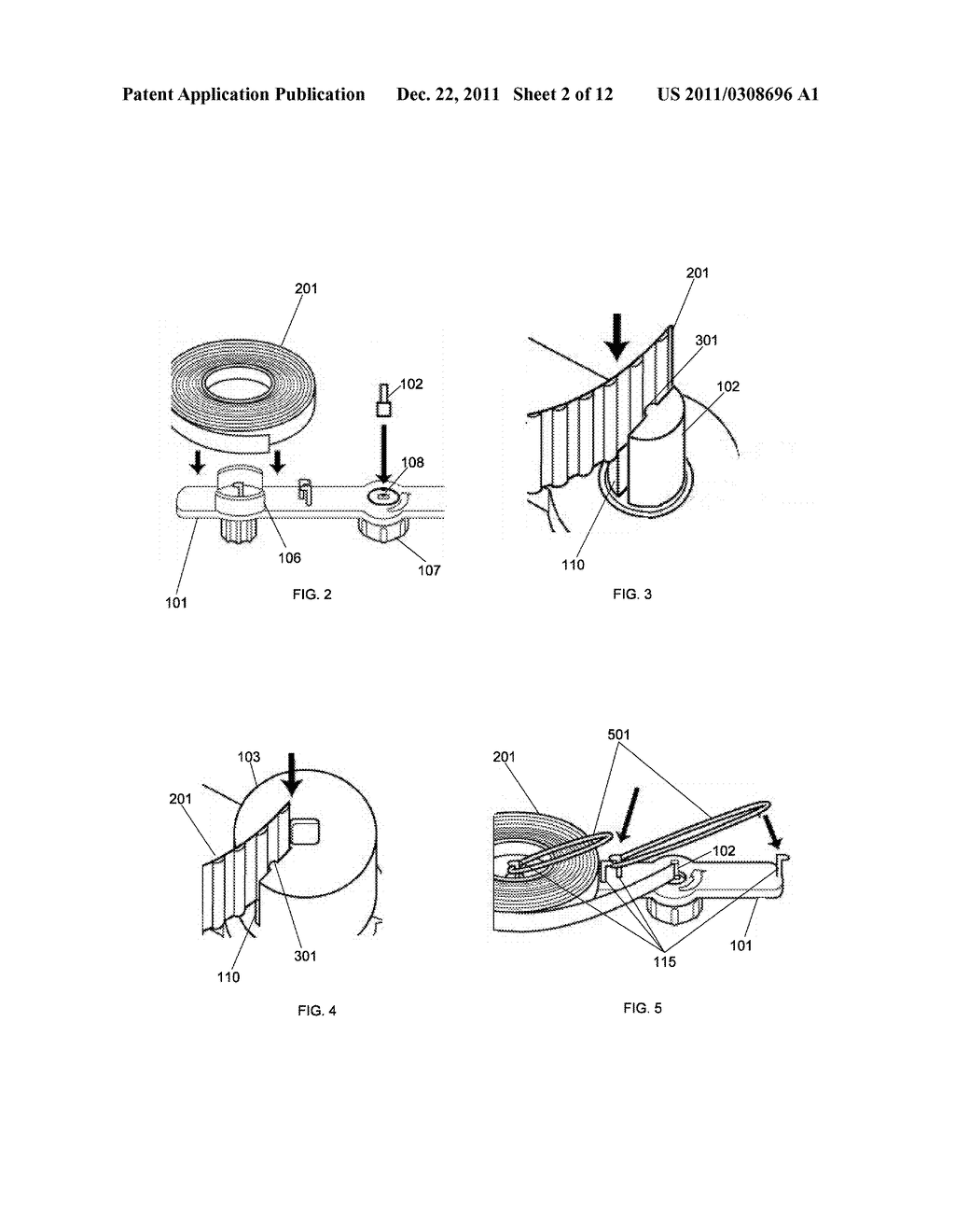 METHOD AND APPARATUS FOR CREATING AND CONNECTING PAPER SHAPES WITH QUILLED     PAPER - diagram, schematic, and image 03