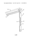 CORDLESS COVERINGS FOR ARCHITECTURAL OPENING HAVING CORD ENCLOSURES WITH A     SWIVEL FEATURE AND METHODS OF ASSEMBLING SUCH CORD ENCLOSURES diagram and image