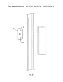 CORDLESS COVERINGS FOR ARCHITECTURAL OPENING HAVING CORD ENCLOSURES WITH A     SWIVEL FEATURE AND METHODS OF ASSEMBLING SUCH CORD ENCLOSURES diagram and image