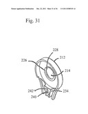 CORDLESS COVERINGS FOR ARCHITECTURAL OPENING HAVING CORD ENCLOSURES WITH A     SWIVEL FEATURE AND METHODS OF ASSEMBLING SUCH CORD ENCLOSURES diagram and image