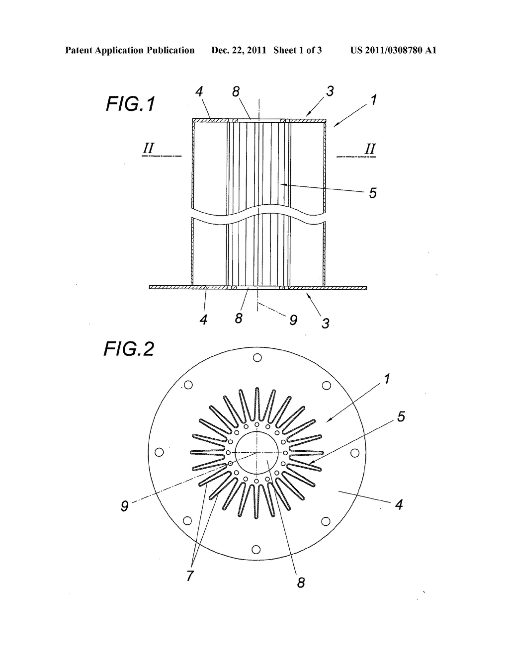 HEAT EXCHANGER FOR AN ANNEALING FURNACE FOR EXCHANGING HEAT BETWEEN TWO     FLUIDS - diagram, schematic, and image 02