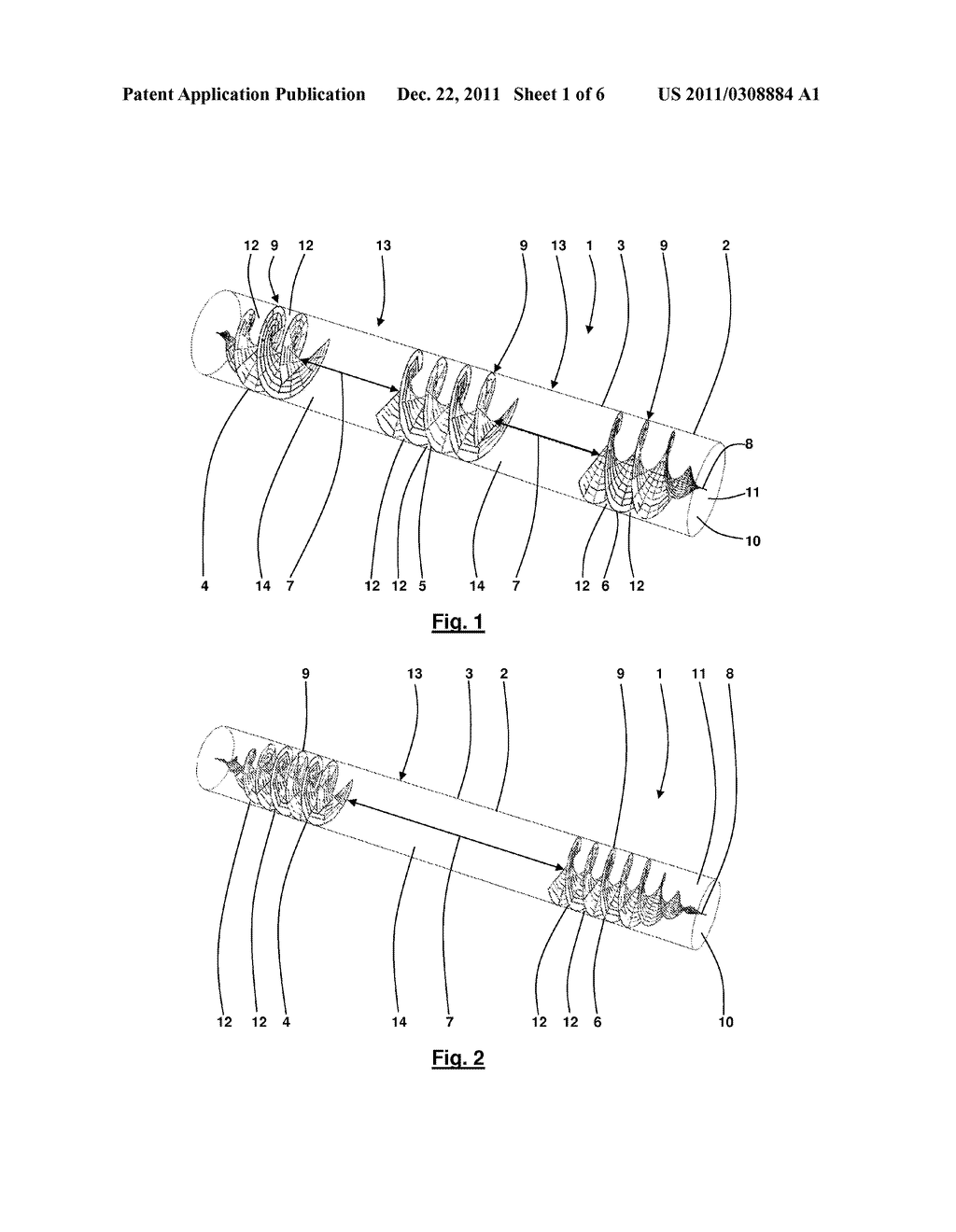 SOUND ABSORBER HAVING HELICAL FIXTURES - diagram, schematic, and image 02