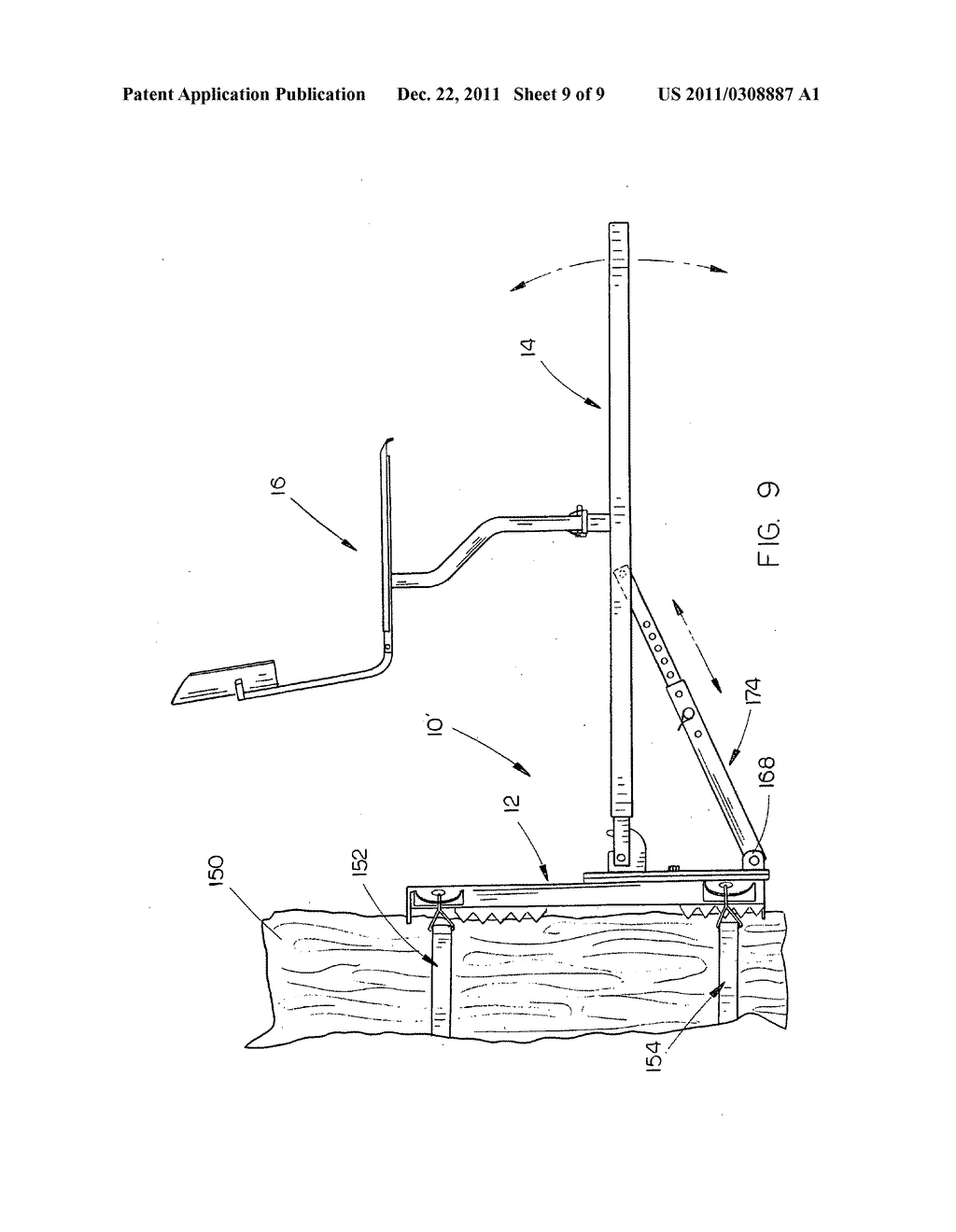 Tree stand - diagram, schematic, and image 10