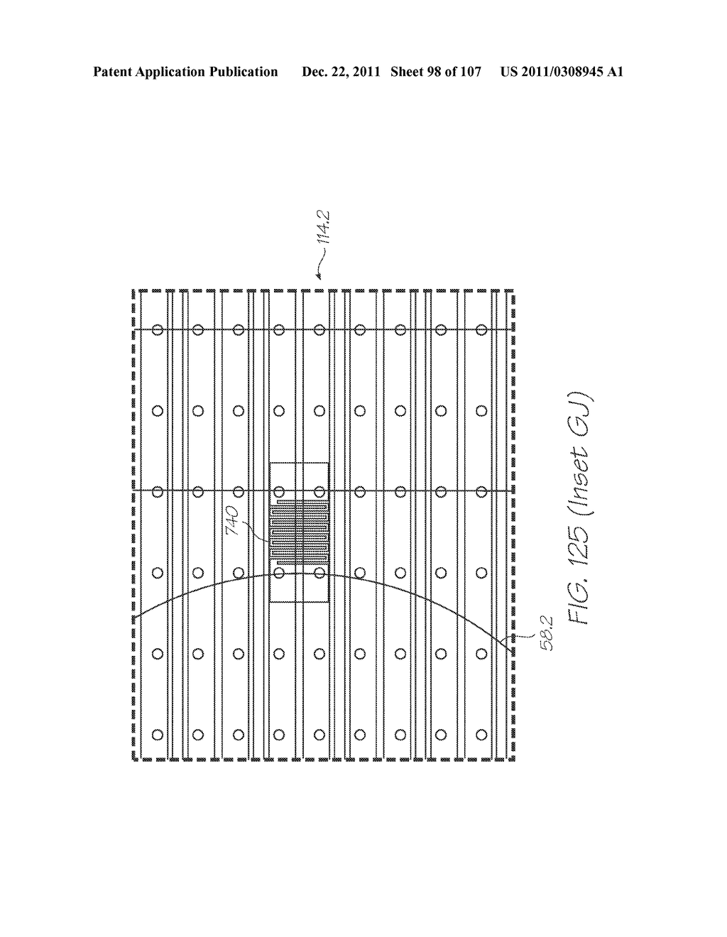 GENETIC ANALYSIS LOC DEVICE WITH THICK ELECTRODES FOR     ELECTROCHEMILUMINESCENT DETECTION OF TARGET SEQUENCES - diagram, schematic, and image 99