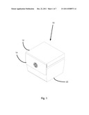 DENTAL PROSTHESIS AND DENTAL APPLIANCE STORAGE BOX diagram and image