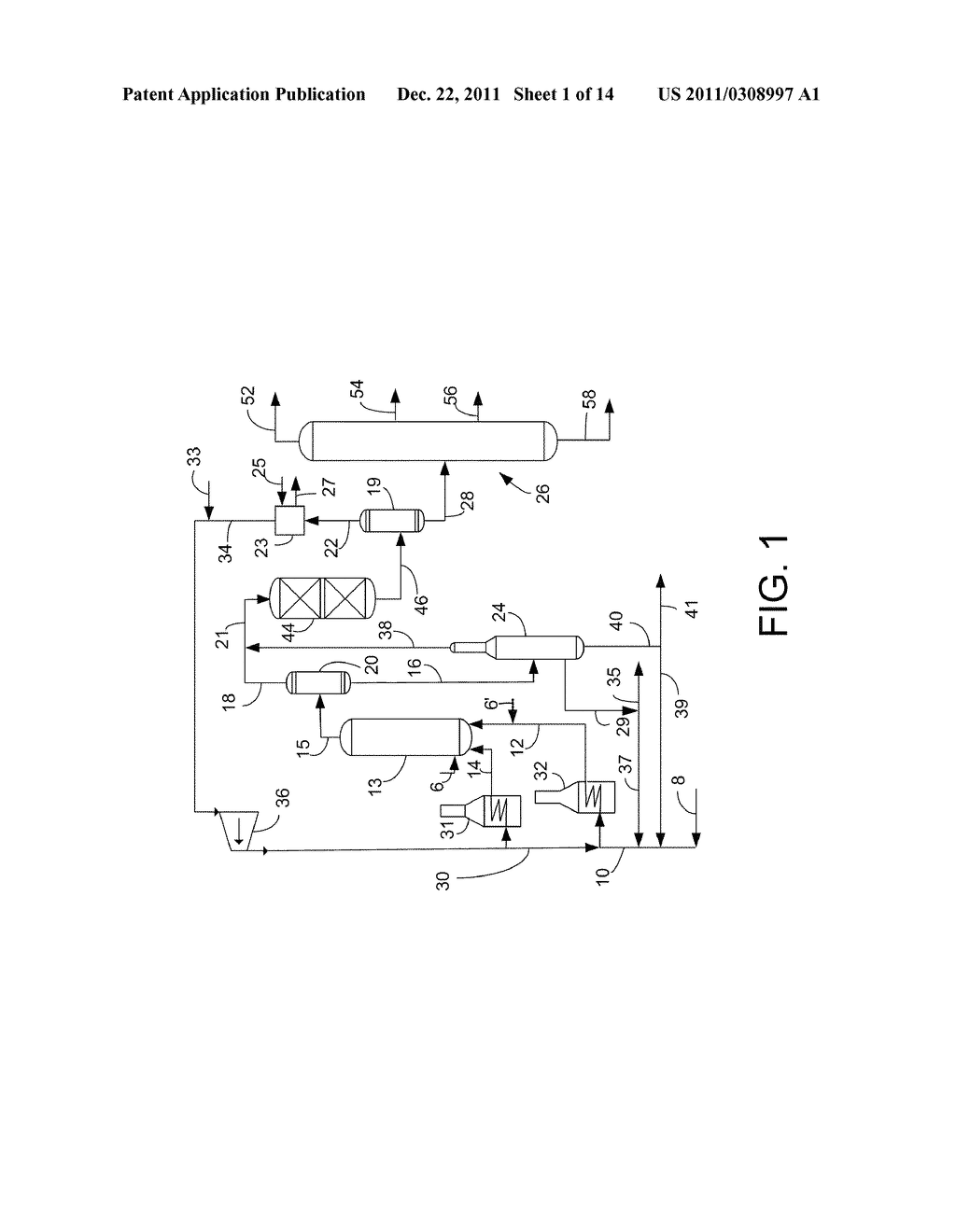 PROCESS FOR USING CATALYST WITH RAPID FORMATION OF IRON SULFIDE IN SLURRY     HYDROCRACKING - diagram, schematic, and image 02