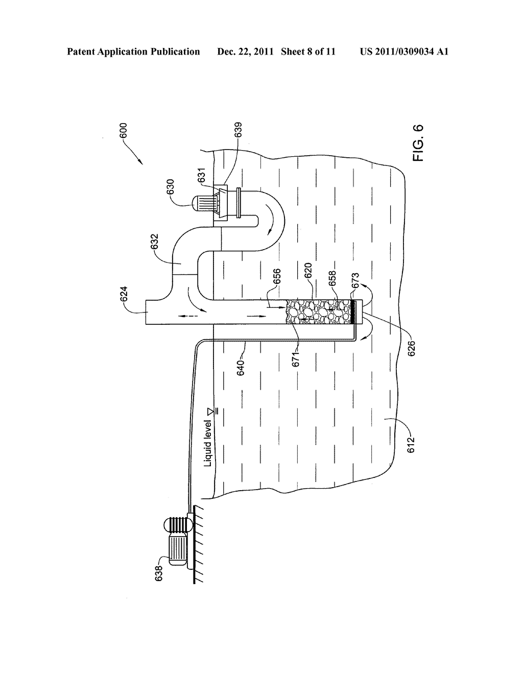 DEVICE AND METHOD FOR DISSOLVING GAS INTO A LIQUID - diagram, schematic, and image 09