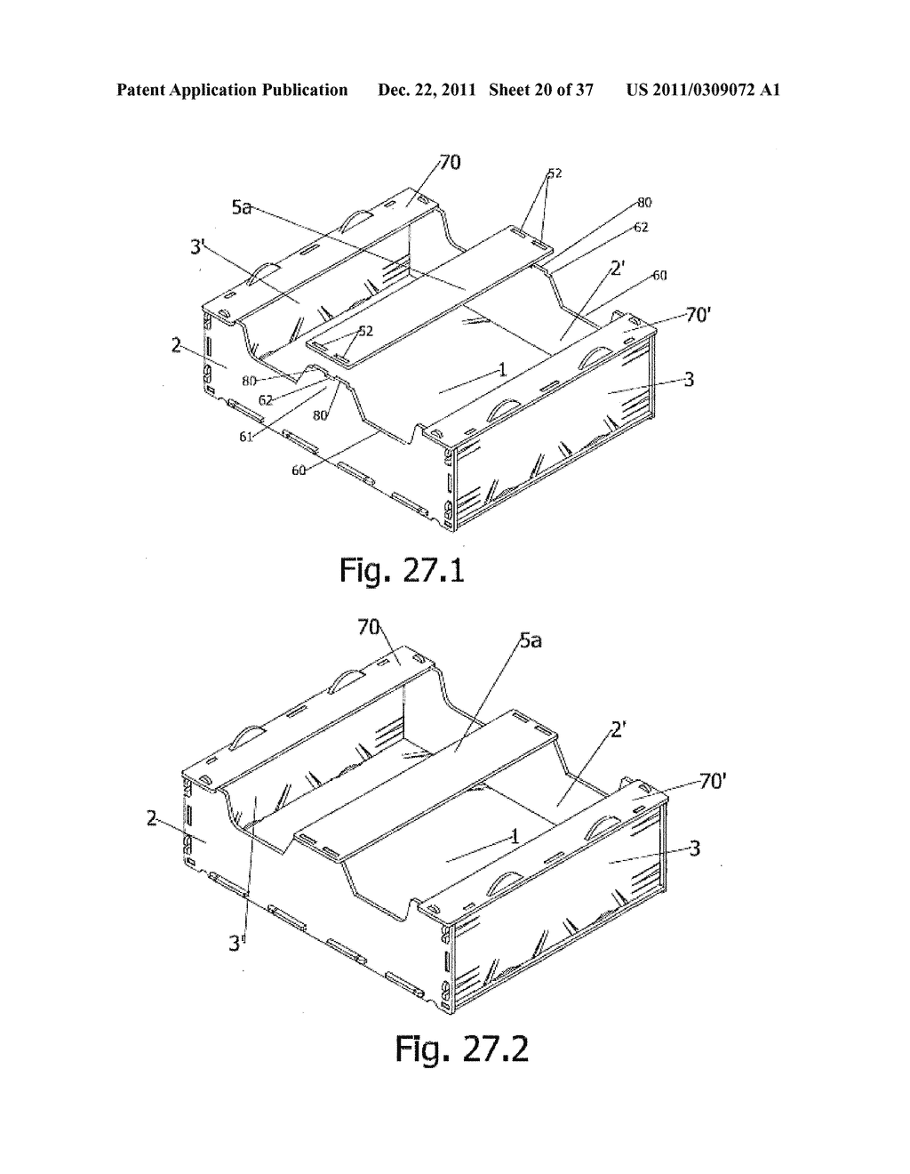 SELF-ASSEMBLABLE CONTAINER FOR GENERIC USE AND MANUFACTURING METHOD     THEREOF - diagram, schematic, and image 21