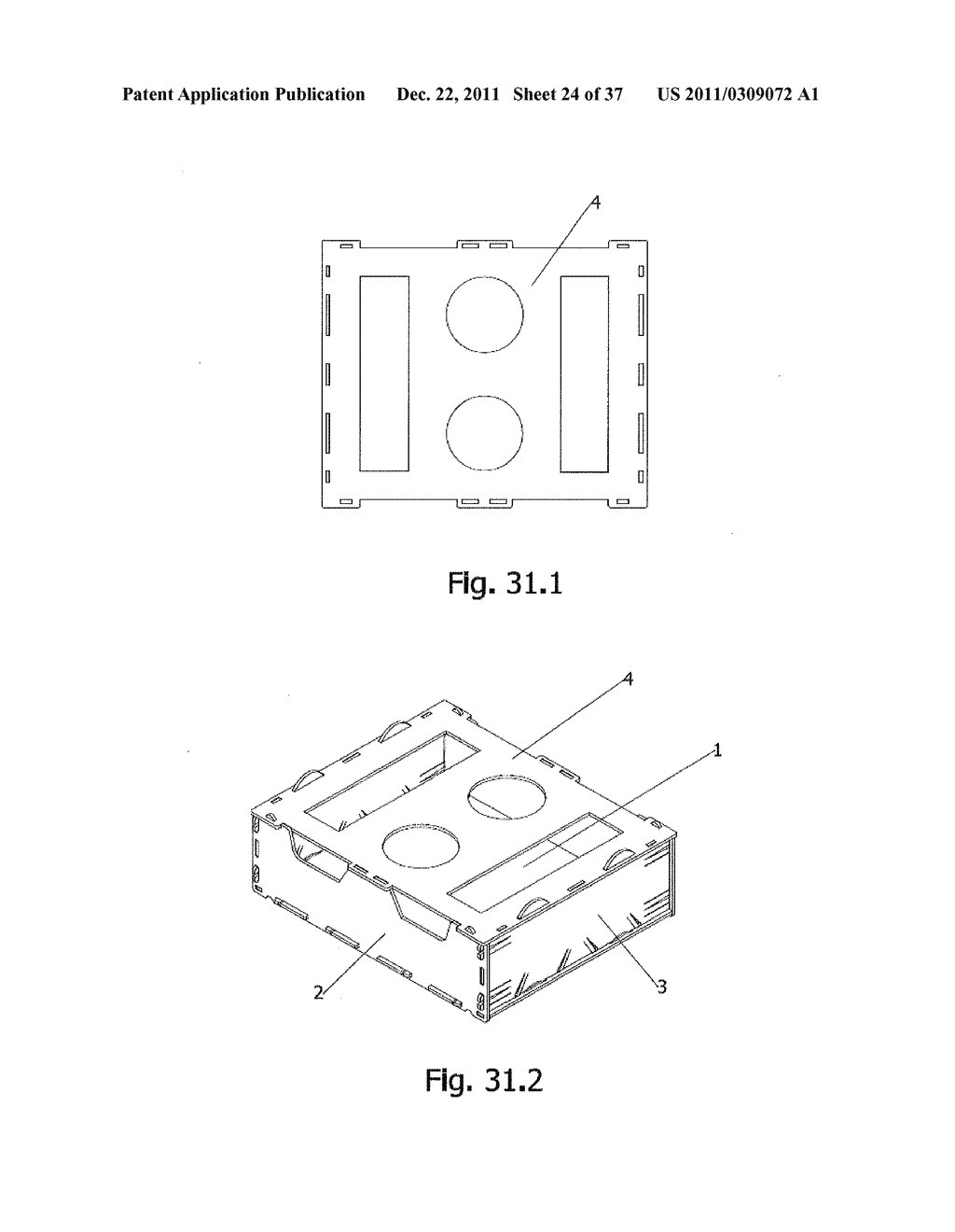 SELF-ASSEMBLABLE CONTAINER FOR GENERIC USE AND MANUFACTURING METHOD     THEREOF - diagram, schematic, and image 25