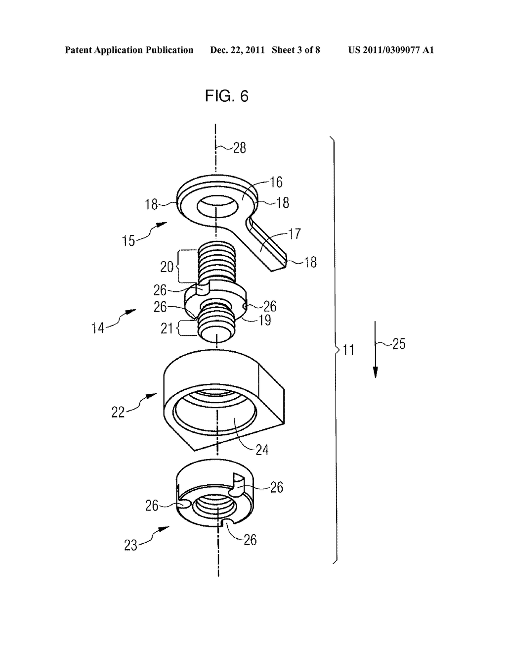 SEALING ELEMENT FASTENING SYSTEM FOR A PRESSURE VESSEL, IN PARTICULAR A     REACTOR PRESSURE VESSEL - diagram, schematic, and image 04