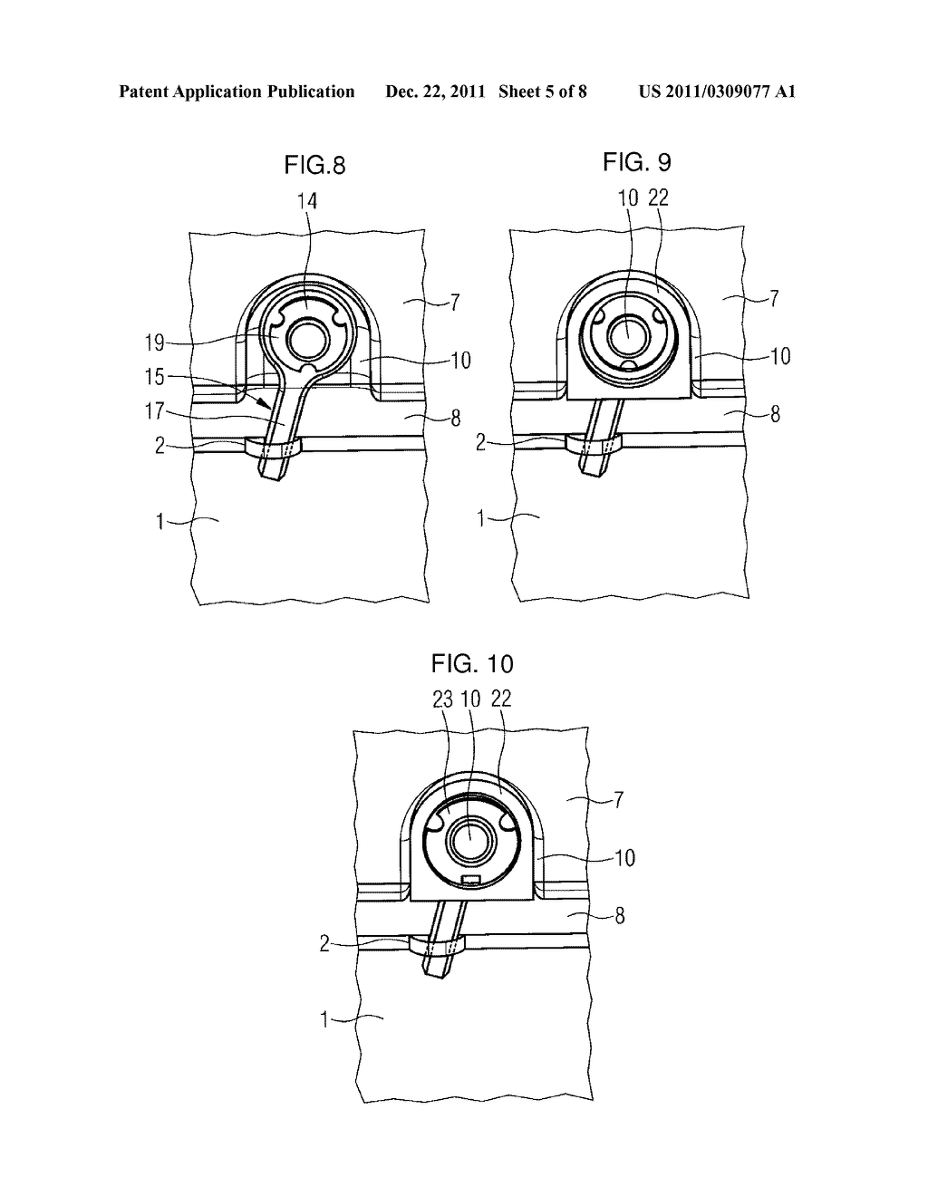 SEALING ELEMENT FASTENING SYSTEM FOR A PRESSURE VESSEL, IN PARTICULAR A     REACTOR PRESSURE VESSEL - diagram, schematic, and image 06