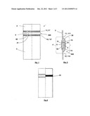 CORKING OR SECONDARY CORKING CAP WITH A TEARABLE INJURY-PROOF STRIP, AND     METHOD FOR MAKING SAME diagram and image