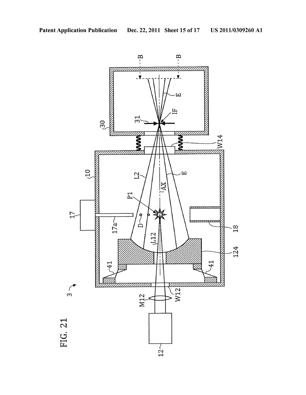 CHAMBER APPARATUS AND EXTREME ULTRAVIOLET LIGHT GENERATION SYSTEM - diagram, schematic, and image 16