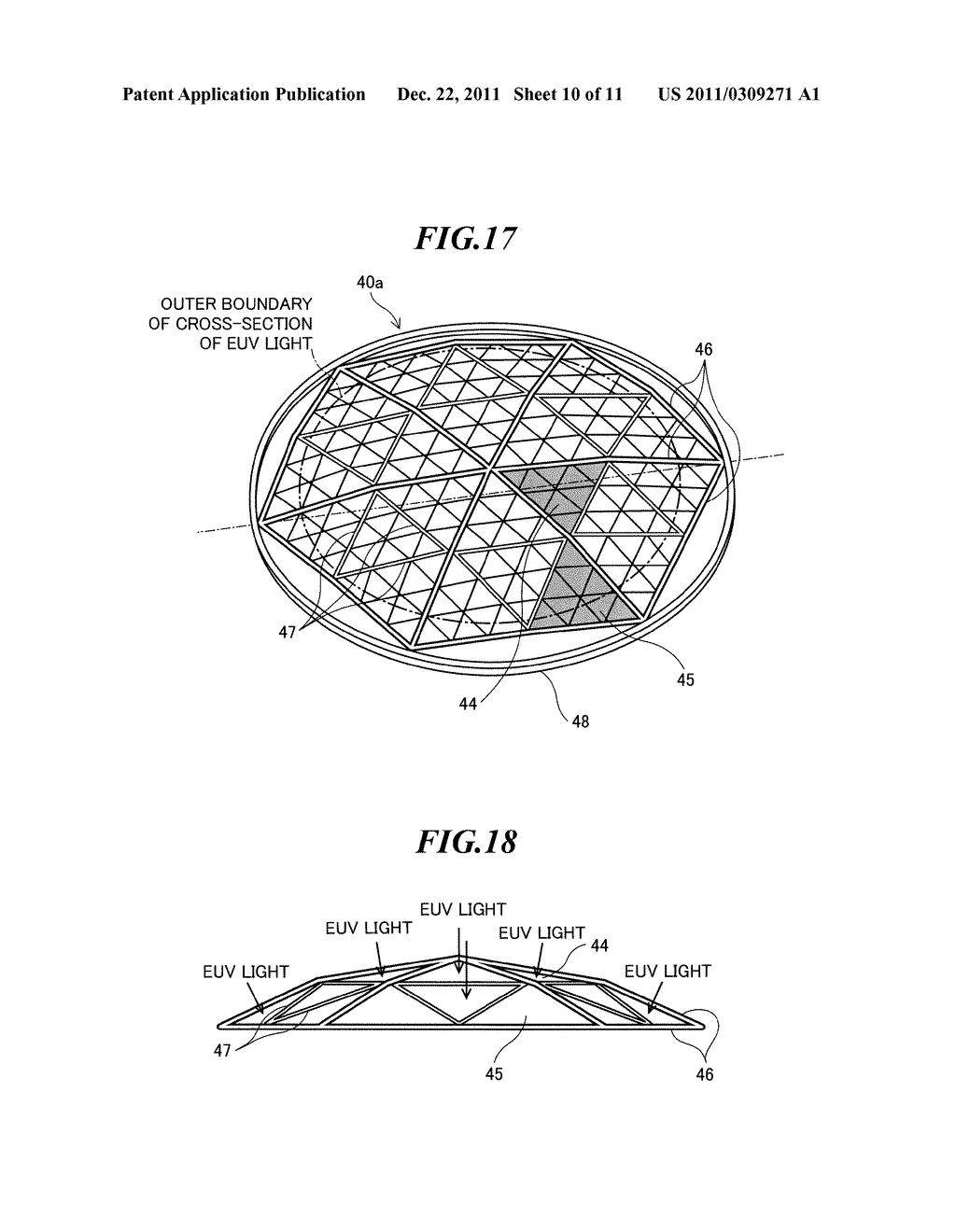 SPECTRAL PURITY FILTER AND EXTREME ULTRAVIOLET LIGHT GENERATION APPARATUS     PROVIDED WITH THE SPECTRAL PURITY FILTER - diagram, schematic, and image 11