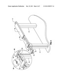 DECK RAILING WITH LOW-VOLTAGE WIRING CONCEALMENT diagram and image