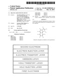 ORGANIC LIGHT-EMITTING DEVICE diagram and image