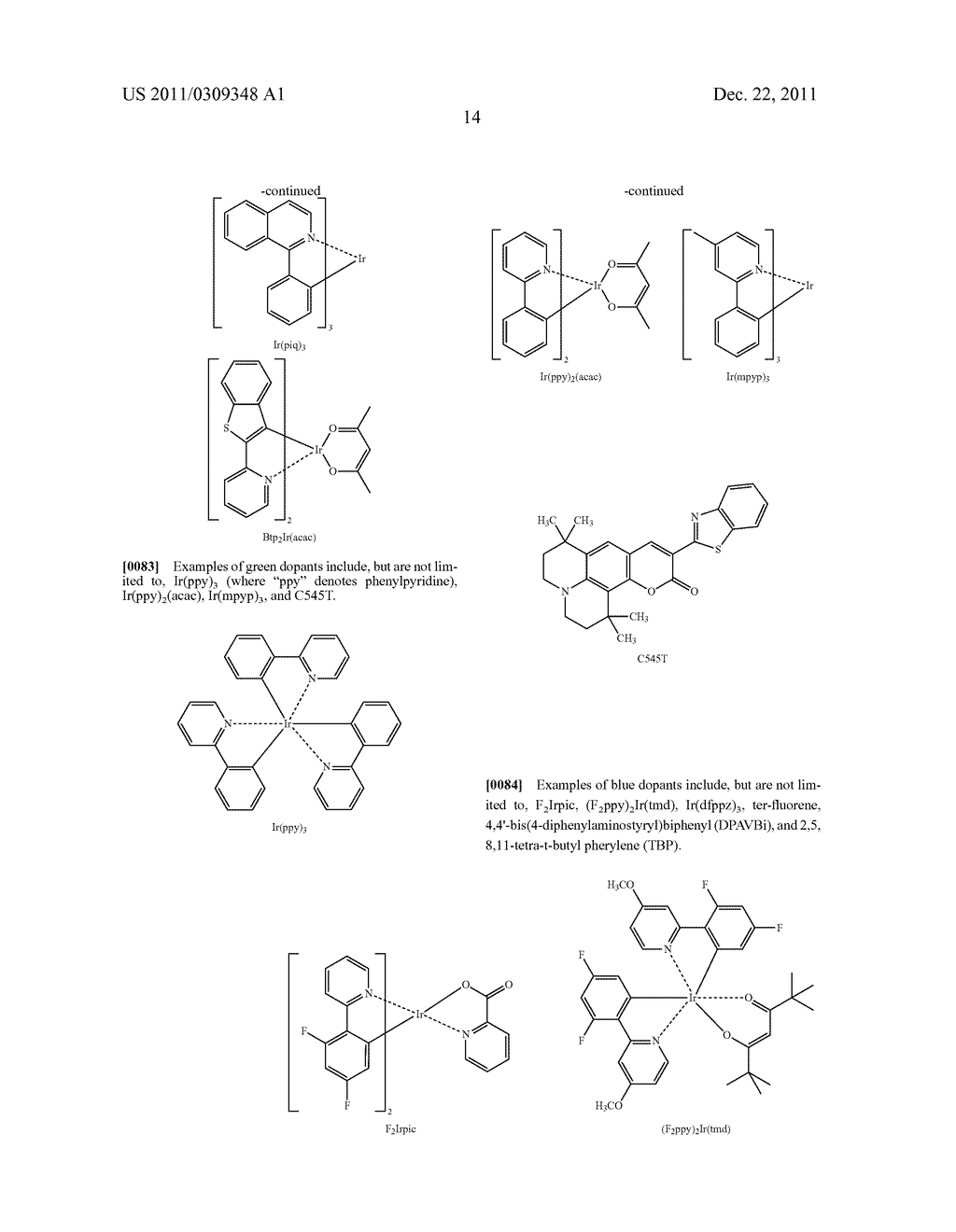 ORGANIC LIGHT-EMITTING DEVICE - diagram, schematic, and image 16