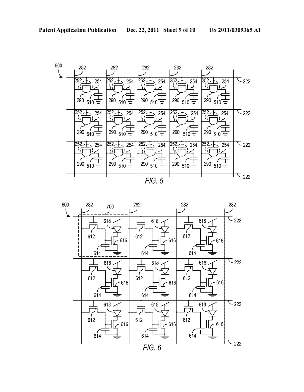 THIN FILM TRANSISTOR BACKPLANE - diagram, schematic, and image 10