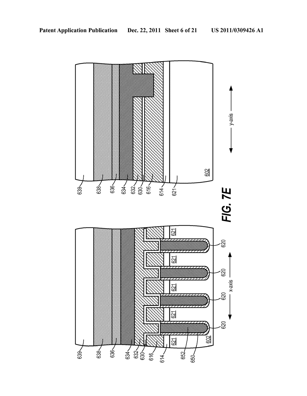 Metal Control Gate Structures And Air Gap Isolation In Non-Volatile Memory - diagram, schematic, and image 07