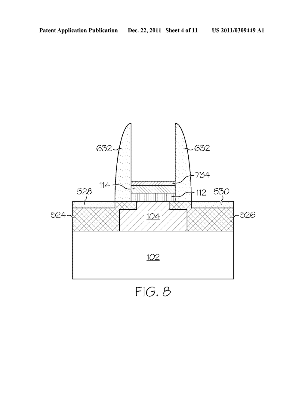 INTERFACE-FREE METAL GATE STACK - diagram, schematic, and image 05