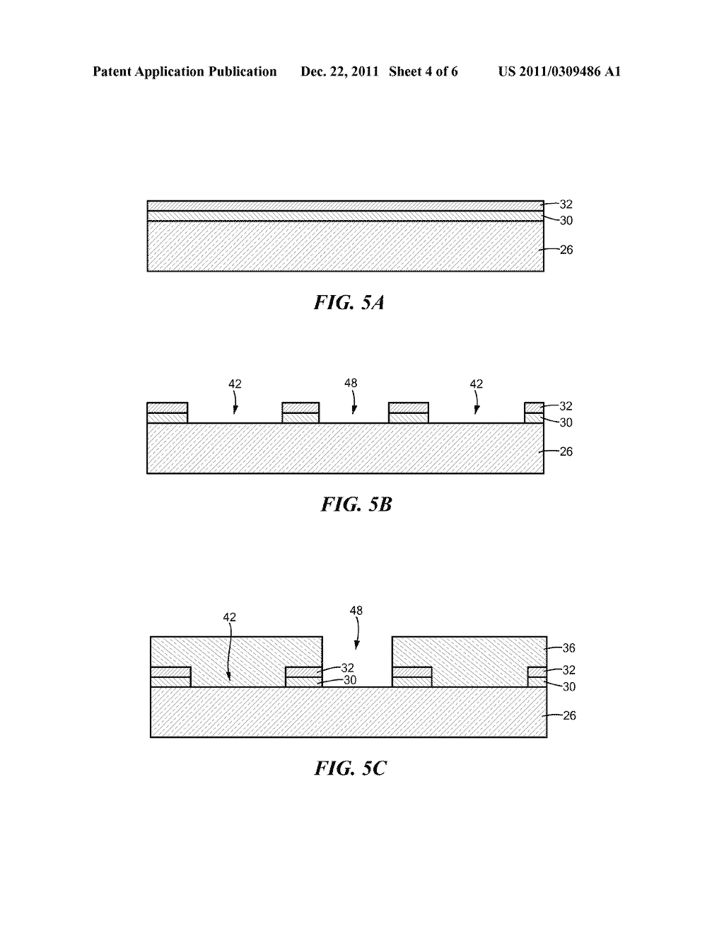 Method of Etching and Singulating a Cap Wafer - diagram, schematic, and image 05