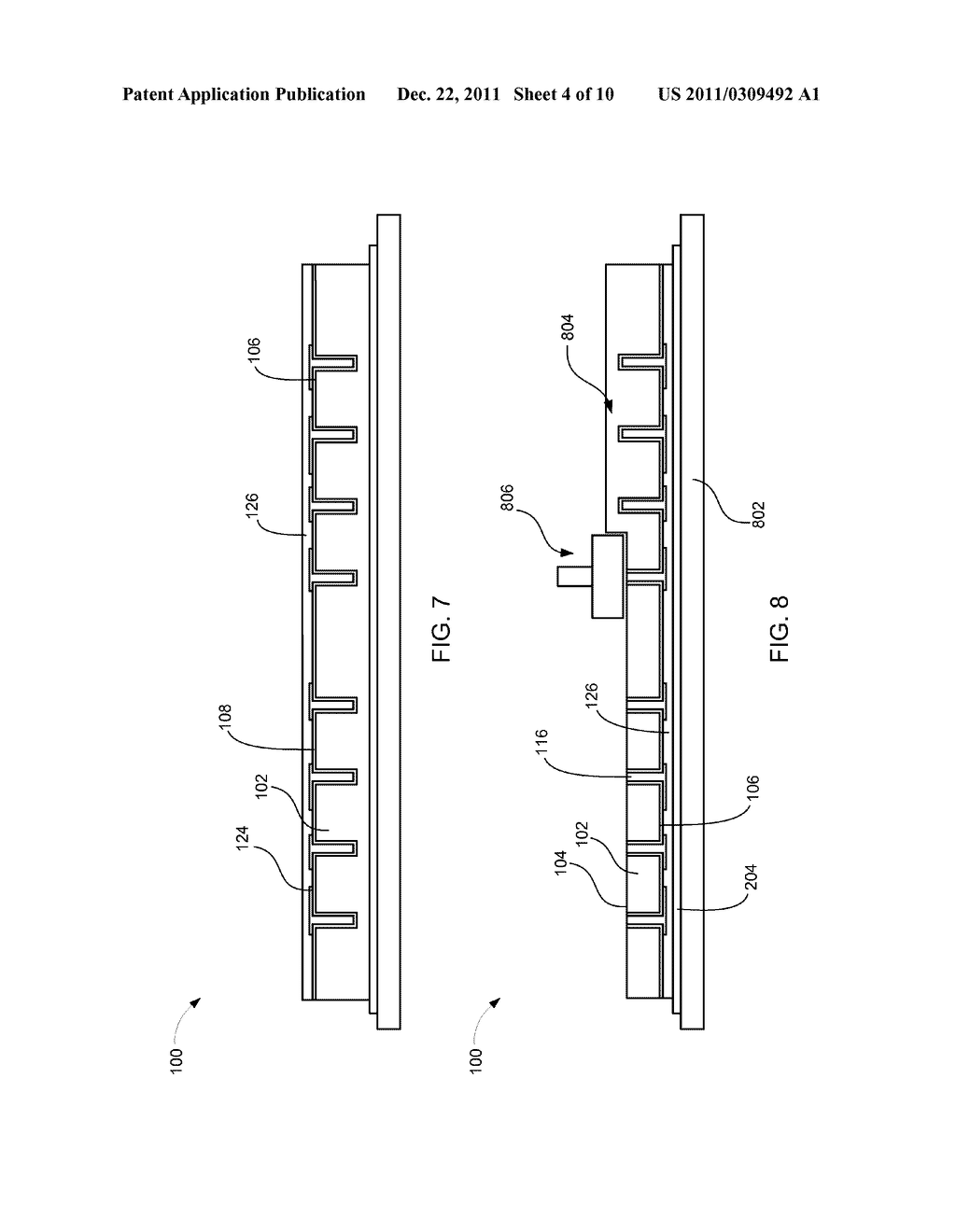 INTEGRATED CIRCUIT SYSTEM WITH RECESSED THROUGH SILICON VIA PADS AND     METHOD OF MANUFACTURE THEREOF - diagram, schematic, and image 05