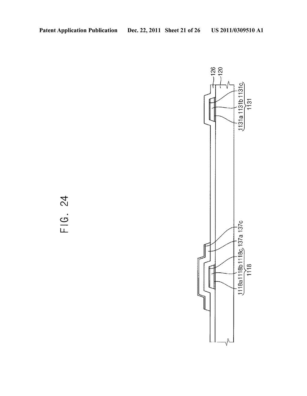 ARRAY SUBSTRATE, DISPLAY DEVICE HAVING THE SAME AND METHOD OF     MANUFACTURING THE SAME - diagram, schematic, and image 22