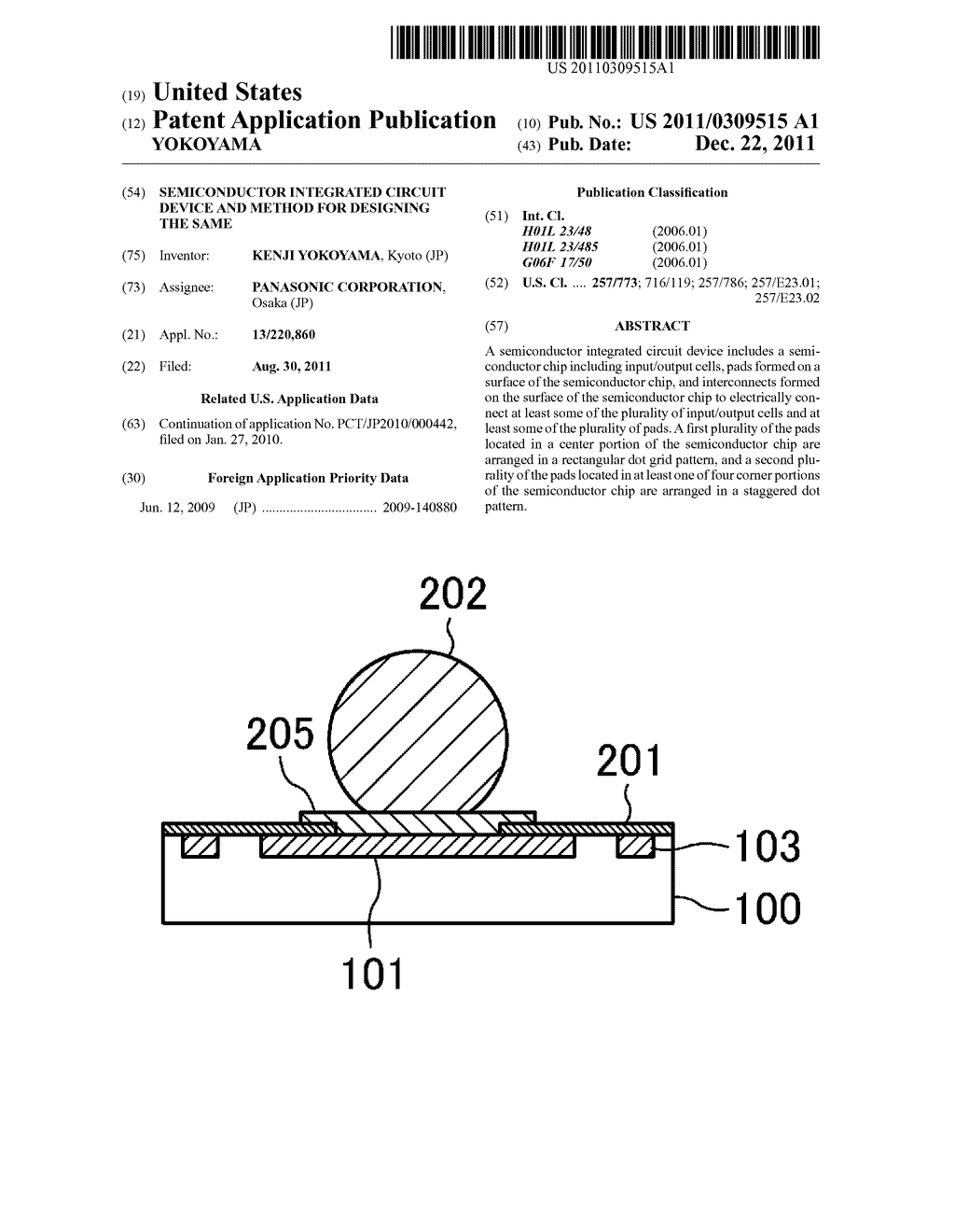 SEMICONDUCTOR INTEGRATED CIRCUIT DEVICE AND METHOD FOR DESIGNING THE SAME - diagram, schematic, and image 01