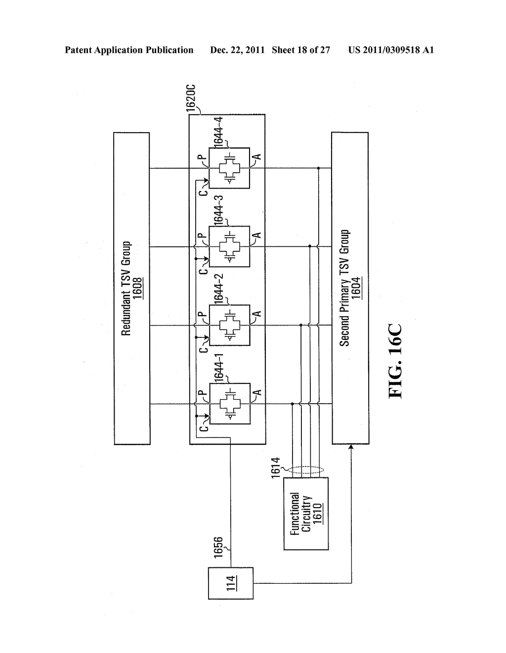 SEMICONDUCTOR DEVICE WITH CONFIGURABLE THROUGH-SILICON VIAS - diagram, schematic, and image 19