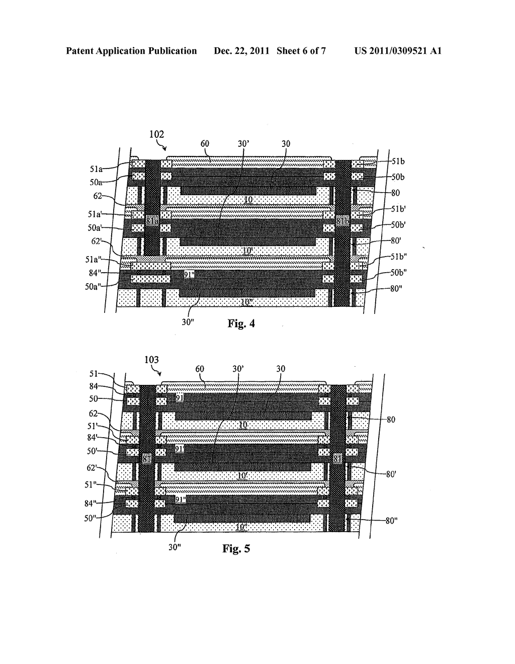 CHIP STACK WITH CONDUCTIVE COLUMN THROUGH ELECTRICALLY INSULATED     SEMICONDUCTOR REGION - diagram, schematic, and image 07