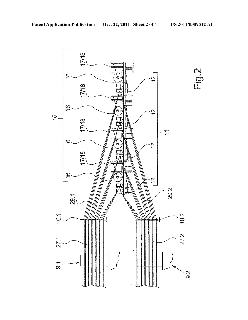 METHOD AND APPARATUS FOR THE PRODUCTION OF A TURF YARN - diagram, schematic, and image 03