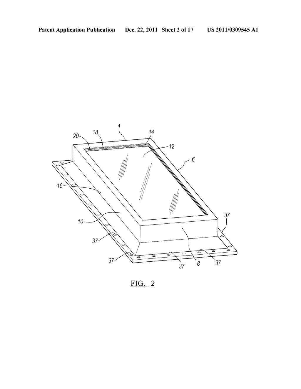 Skylight Having a Molded Plastic Frame - diagram, schematic, and image 03