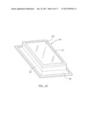 Skylight Having a Molded Plastic Frame diagram and image