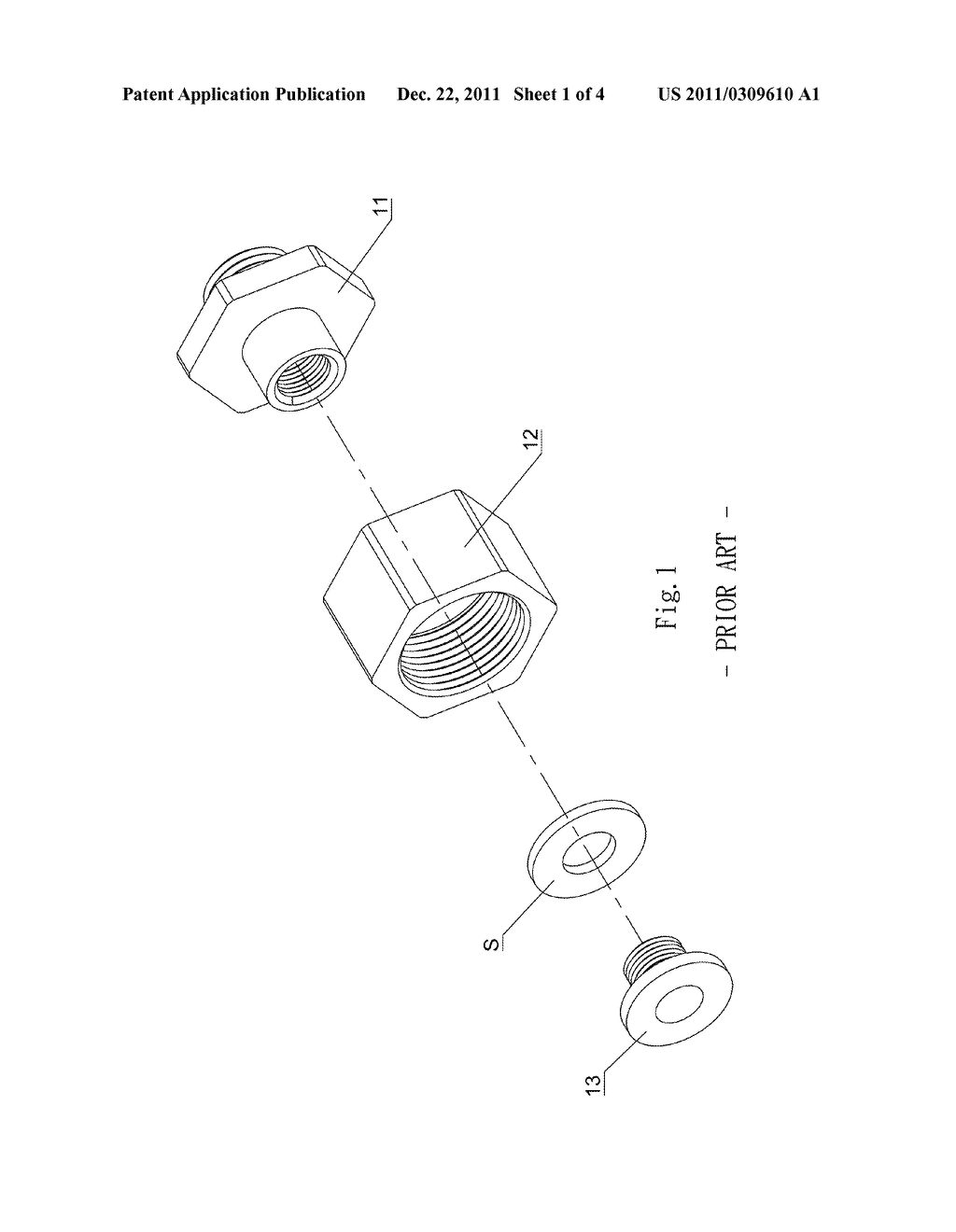 WALL-MOUNTED BOLT ASSEMBLY - diagram, schematic, and image 02